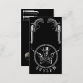 Skeleton Outlaw Business Card (Front/Back)