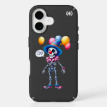  Skeleton Partygoer, Halloween, author Natasha Us  iPhone 16 Case