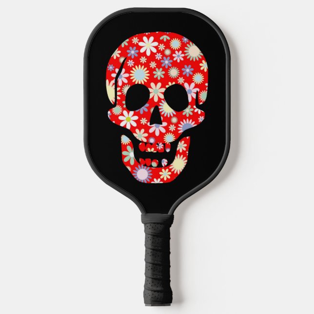 Skeleton Pickleball Paddle (Front)
