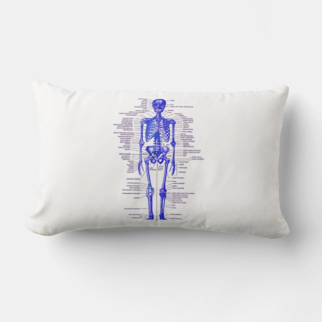 skeleton pillow (Front)