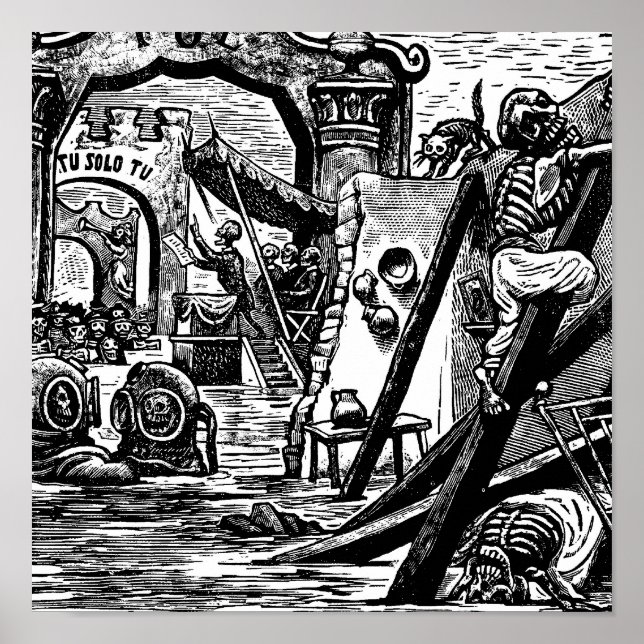 Skeleton Pirates circa 1951 Poster (Front)