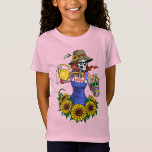 Skeleton Plants Gardener T-Shirt