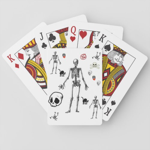 Skeleton Playing Card Deck