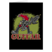 Skeleton Playing Electric Guitar (Front)