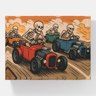 Skeleton Race Paperweight