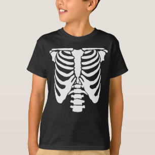 SKELETON - Rib Cage and Spinal Chord T-Shirt