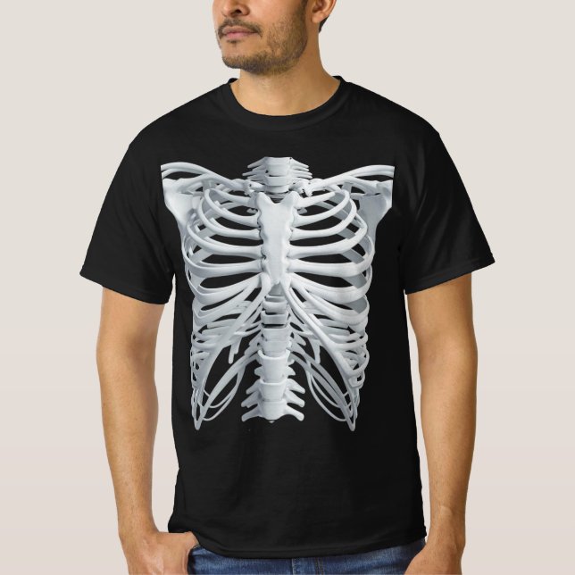 Skeleton Rib Cage T-Shirt (Front)