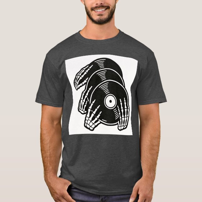 Skeleton Rock friend T-Shirt (Front)