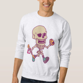 Skeleton Rocker Guitarist Sweatshirt