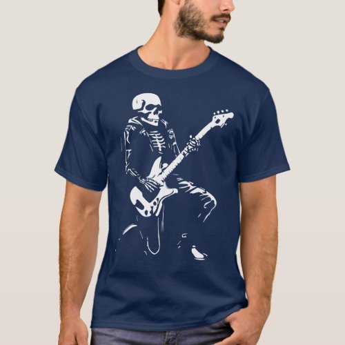 skeleton rocks 2 T_Shirt
