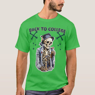 Skeleton Scholar friends T-Shirt