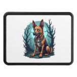 Skeleton Shepherd Dog Hitch Cover
