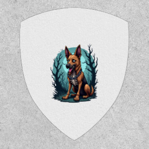 Skeleton Shepherd Dog Patch