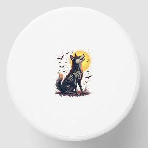 Skeleton Shiba Scream Mini Candle Favors