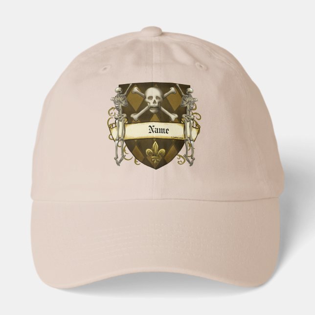 Skeleton Shield  hat (Front)