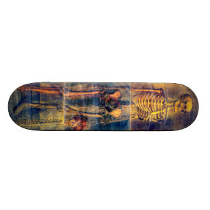 Skeleton Skateboard Deck