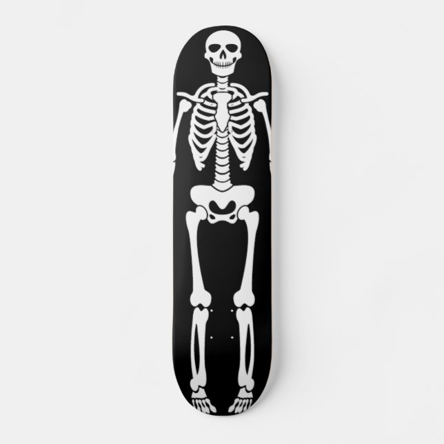 Skeleton Skateboard Deck (Front)