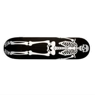 Skeleton Skateboard Deck