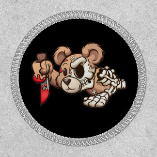 Skeleton Slasher Bear Patch