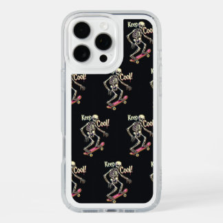 Skeleton Sledding Adventure Phone Case