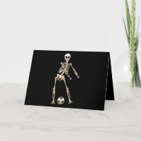 Skeleton Soccer Halloween Flossing Dance Cosplay