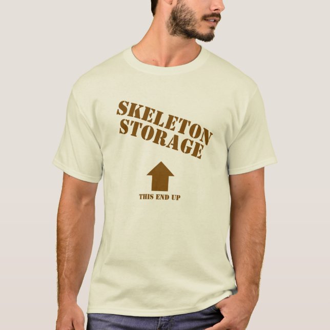 Skeleton Storage T-Shirt (Front)