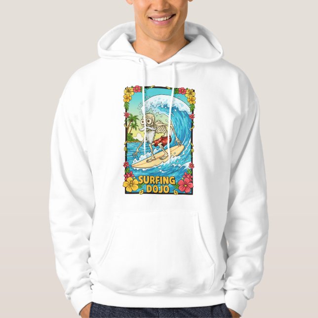 Skeleton Surfer Series! Hoodie (Front)