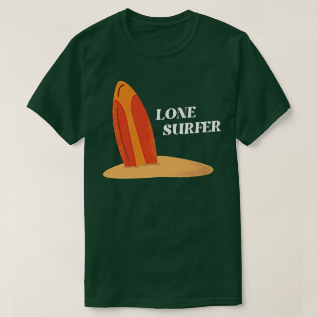 Skeleton Surfer Stay Chill  T-Shirt (Design Front)