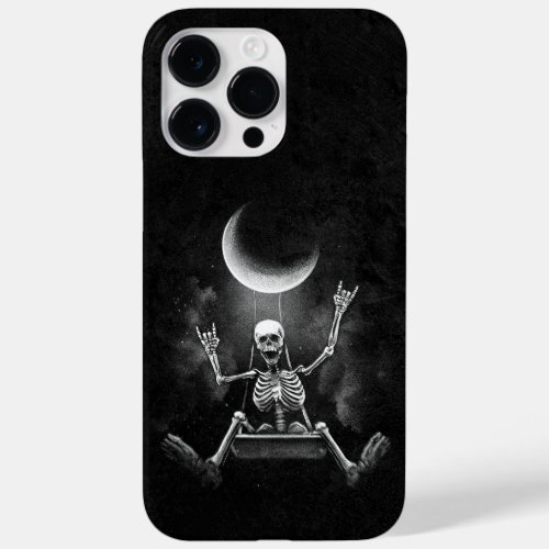 Skeleton Swinging Moon Case_Mate iPhone 14 Pro Max Case