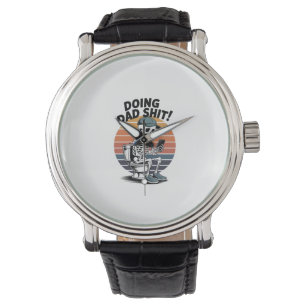 Skeleton Toilet Dad Watch