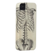 Skeleton Torso Case-Mate iPhone Case (Back/Right)