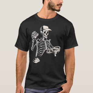 Skeleton Truck Driver - Funny Big Trucking Trucker T-Shirt