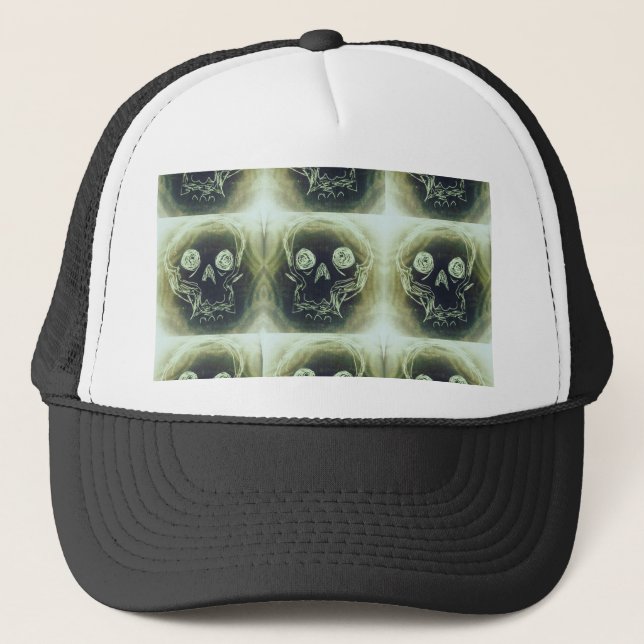 Skeleton Trucker Hat (Front)