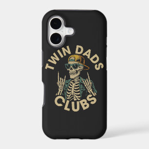 Skeleton Twin Dads Club iPhone 17 Case