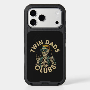 Skeleton Twin Dads Club iPhone 17 Pro Max Case