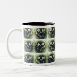 Skeleton Two-Tone Coffee Mug