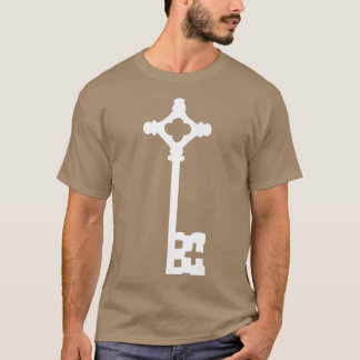 Skeleton Victorian Key T-Shirt