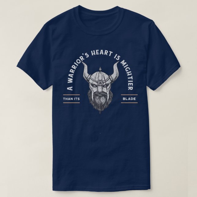 Skeleton Viking Warrior Odin Norse Warrior  T-Shirt (Design Front)