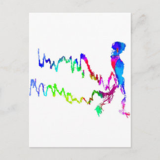 Skeleton Walk Postcard