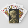 Skeleton with a Burning Cigarette | Van Gogh Playing Cards