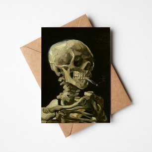 Skeleton with Burning Cigarette Vincent van Gogh