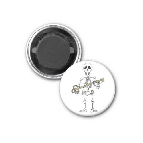 Skeleton with Skeleton Key Magnet