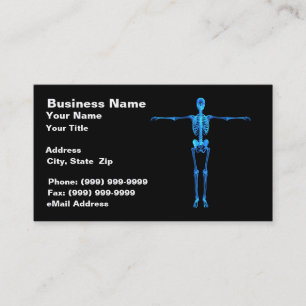 Skeleton X-Ray Business Card