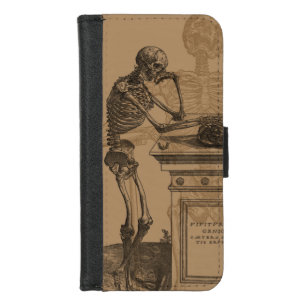 Skeletons and Death iPhone 8/7 Wallet Case