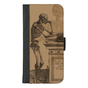 Skeletons and Death iPhone 8/7 Plus Wallet Case