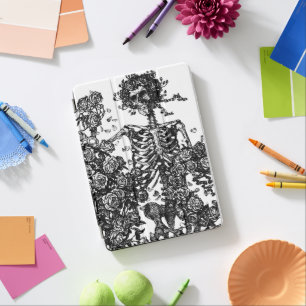Skeletons and Roses iPad Pro Cover