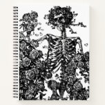 Skeletons and Roses Notebook