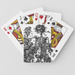 Skeletons and Roses Playing Cards