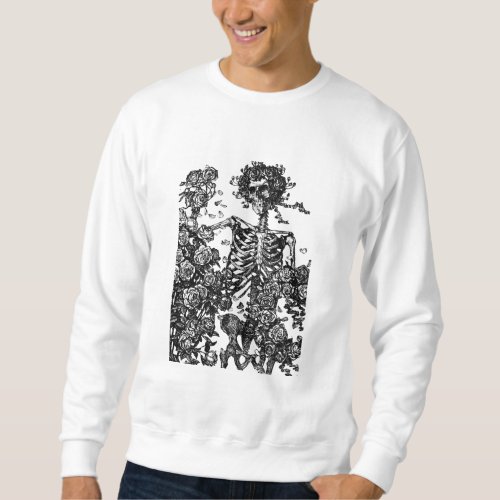 Skeletons and Roses Sweatshirt