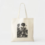 Skeletons and Roses Tote Bag
